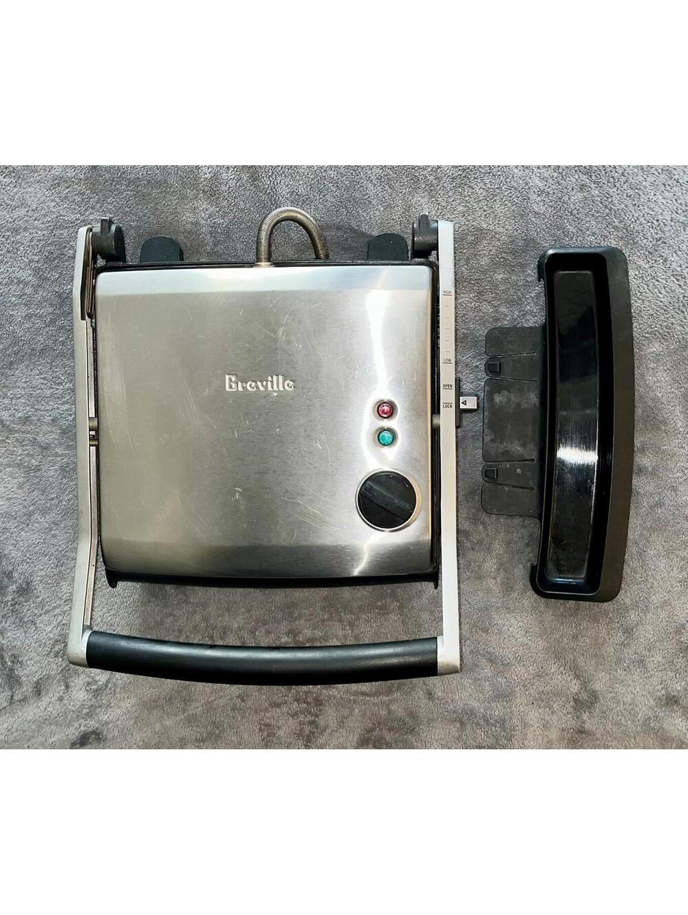 BREVILLE Panini Sandwich Grill Press - BGR200XL Professional Grade Tested Works